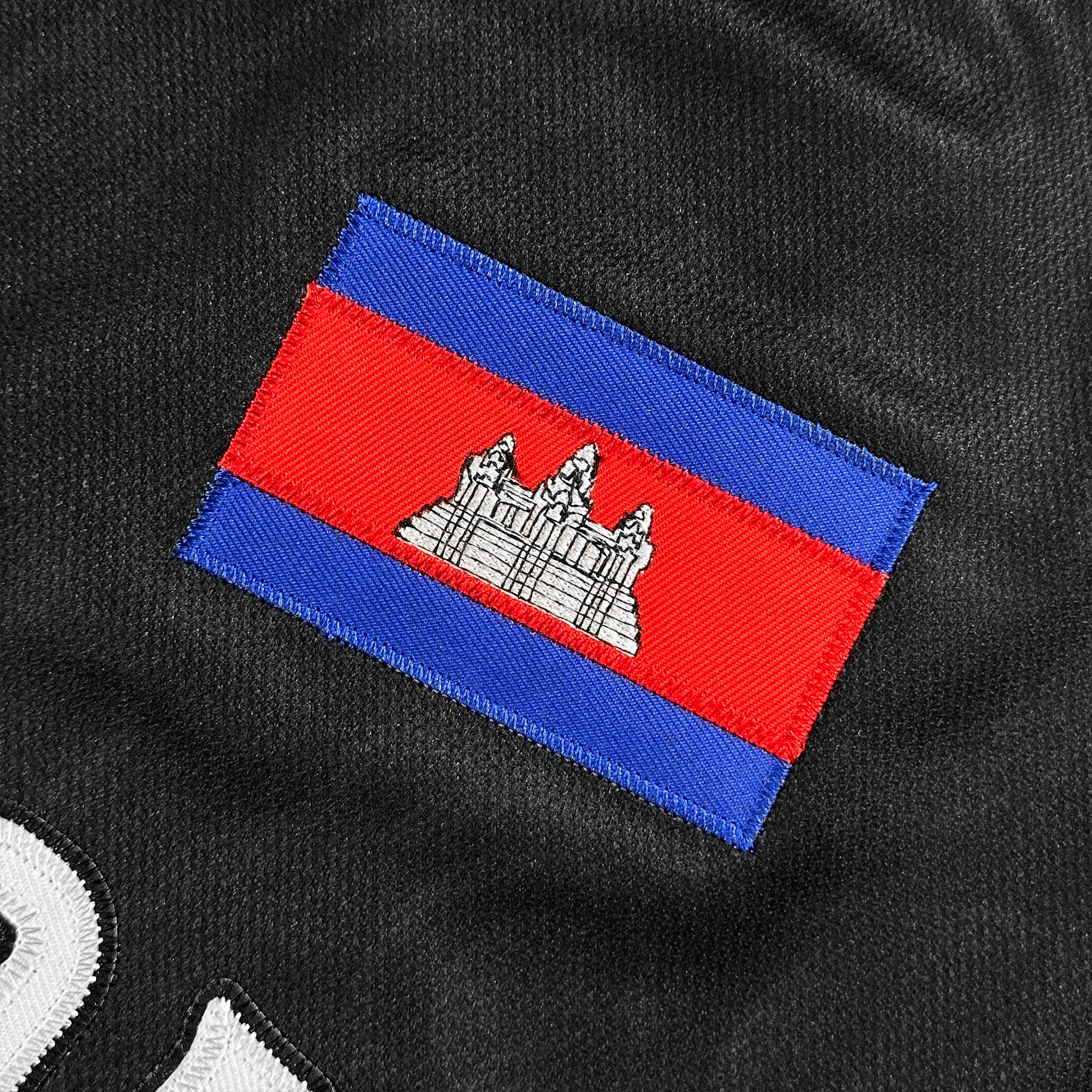 Cambodia Heritage Customized Hockey Jersey Black