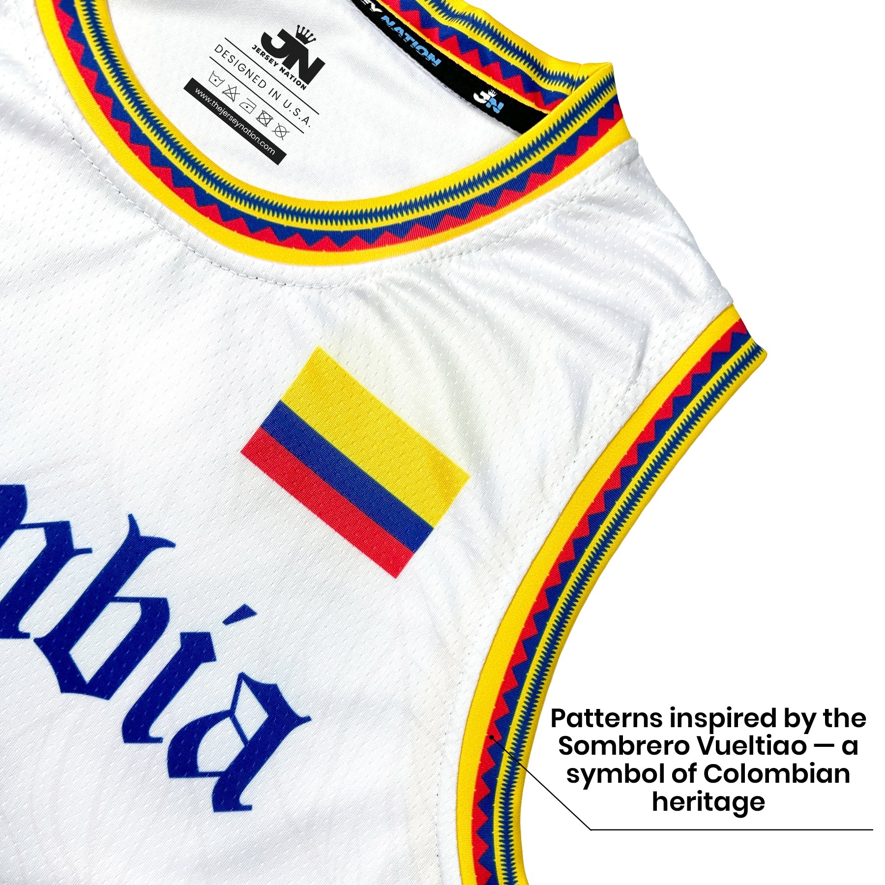 Colombia Custom Basketball Jersey