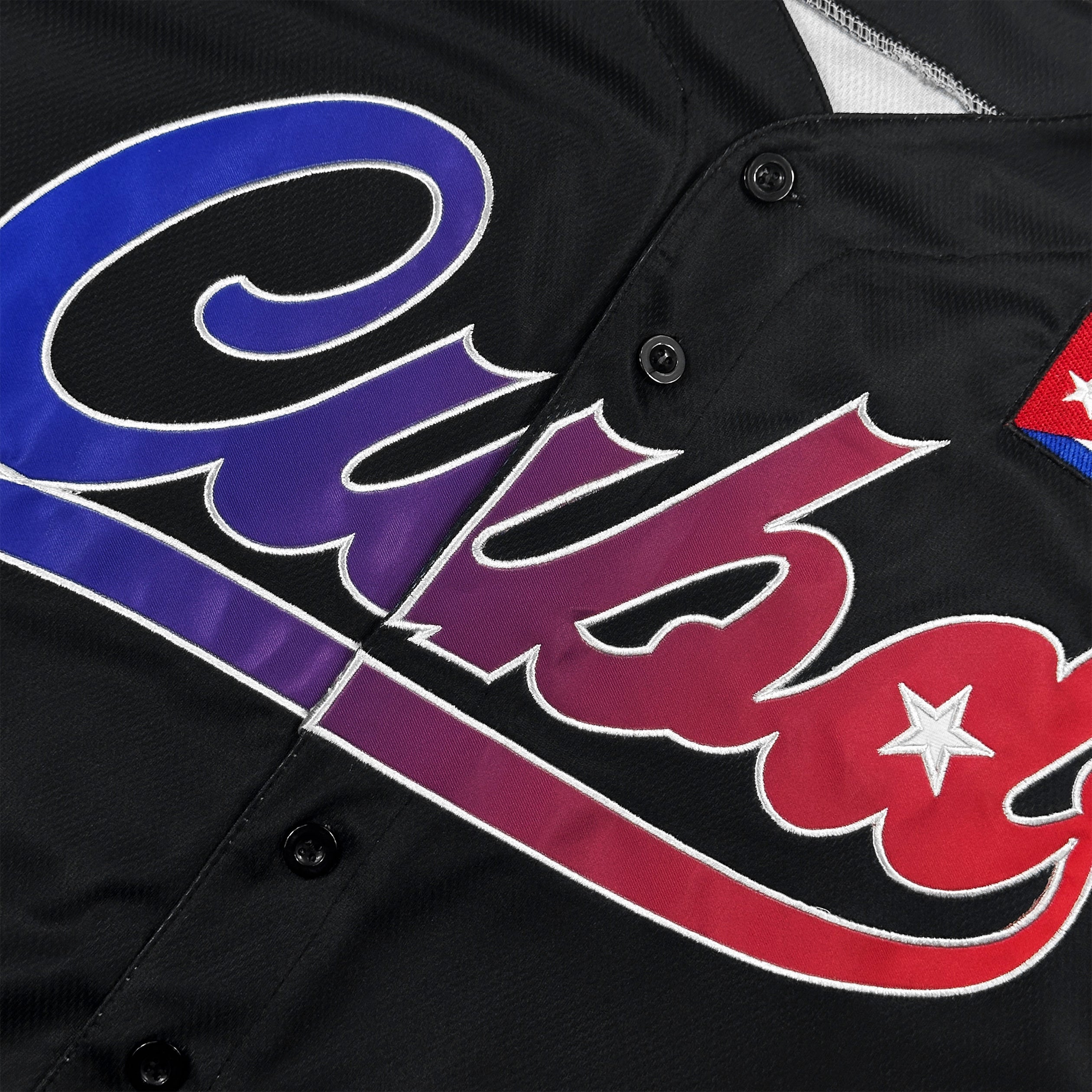 Cuba Custom Black Baseball Jersey