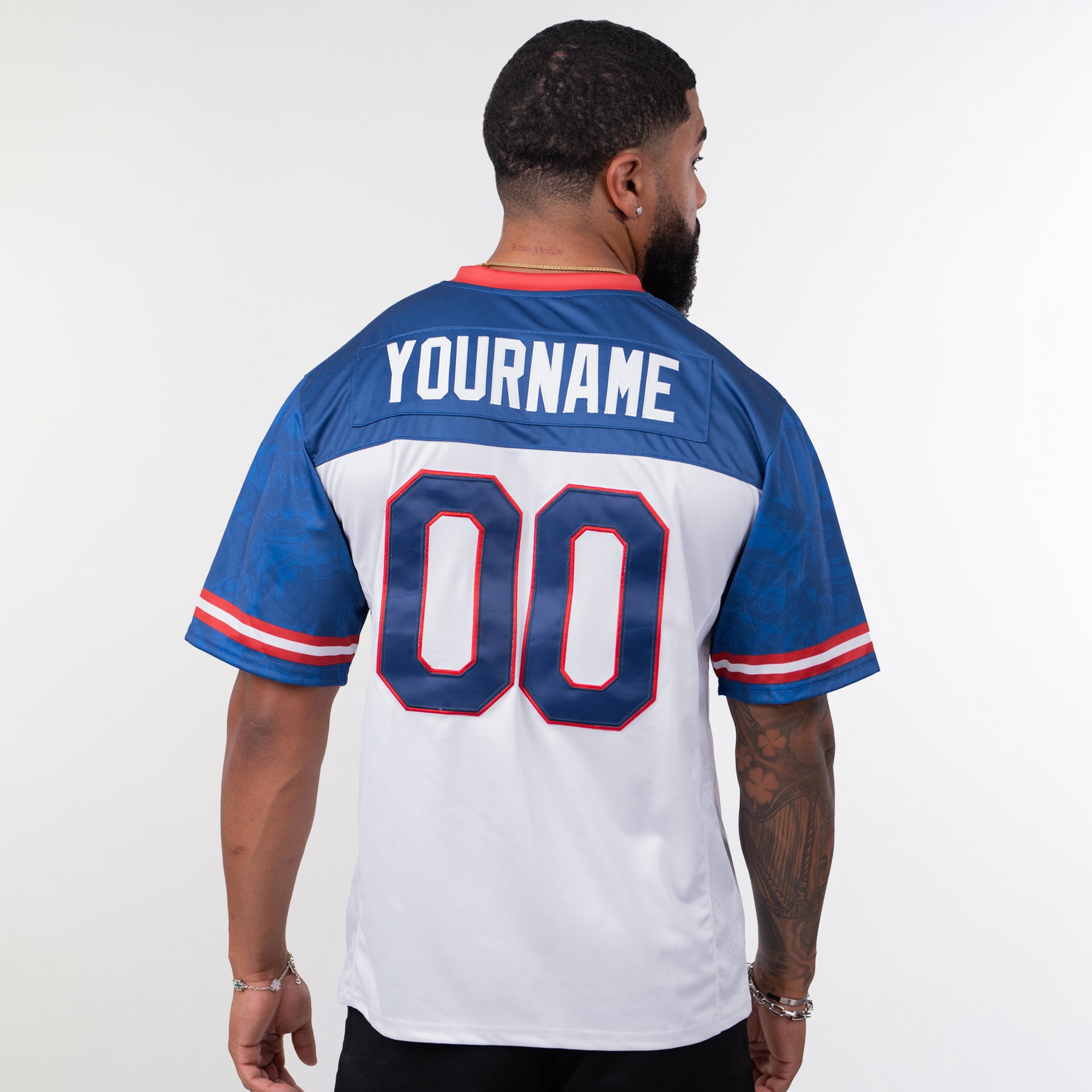 Camiseta de fútbol personalizada con la herencia de la República Dominicana