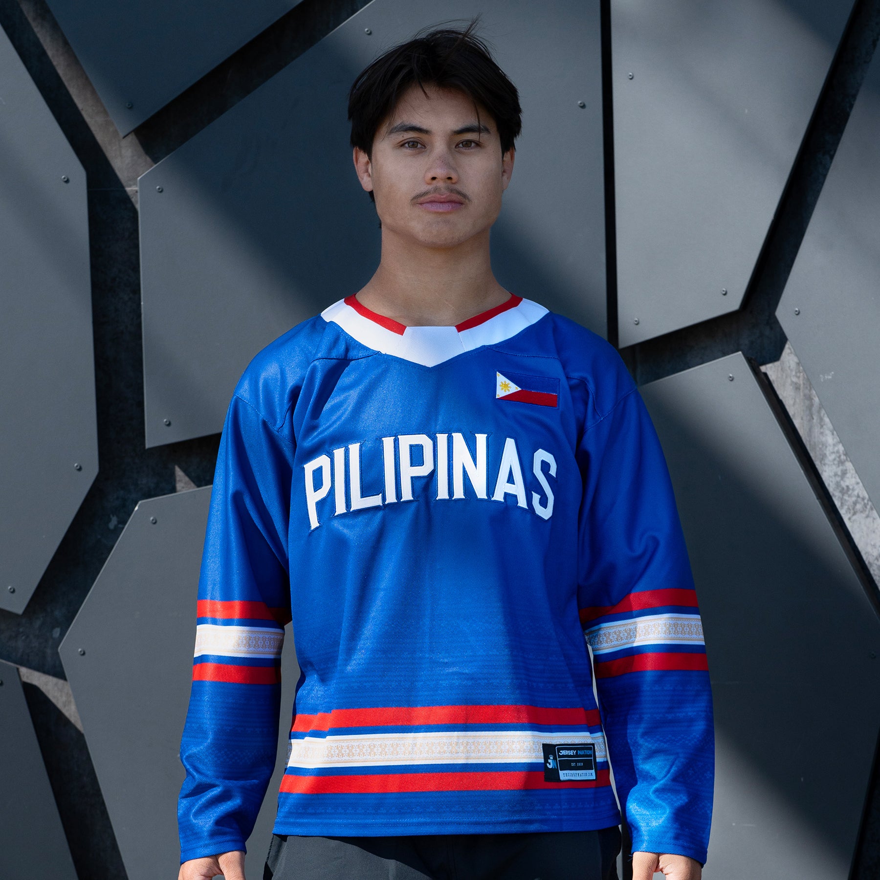 Philippines Heritage Custom Hockey Jersey