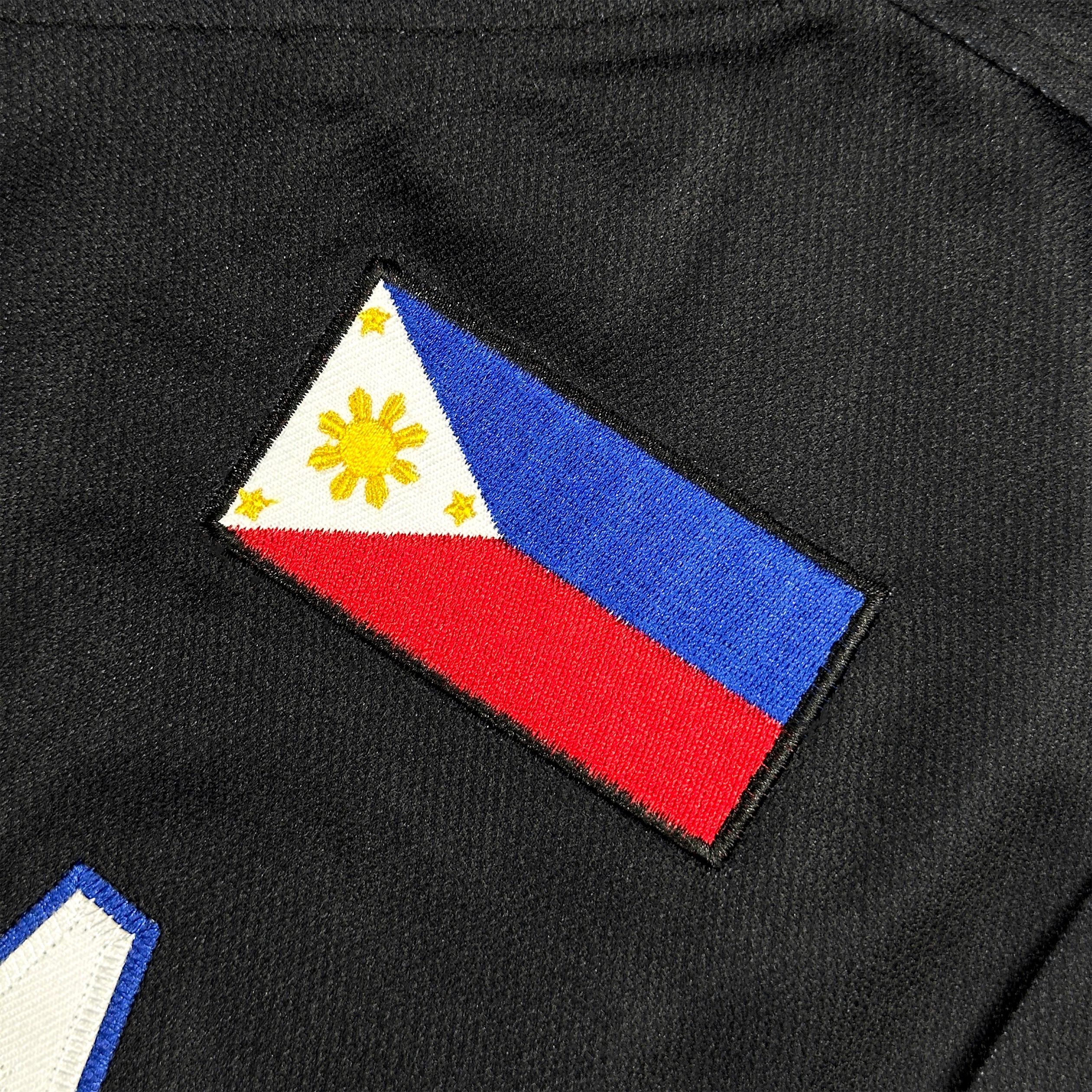 Philippines Black Heritage Custom Ice Hockey Jersey