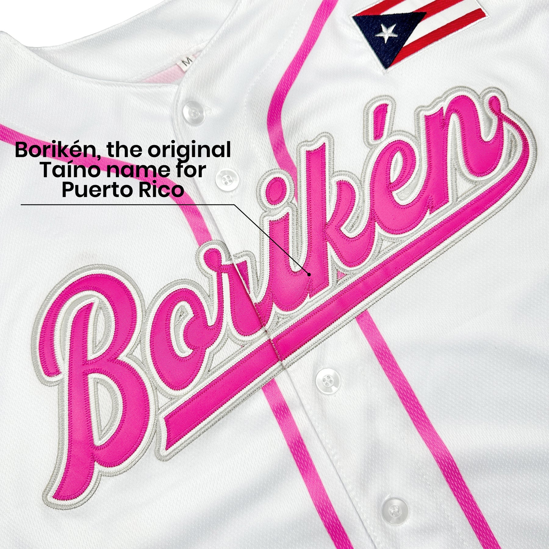 Puerto Rico Custom Baseball Jersey
