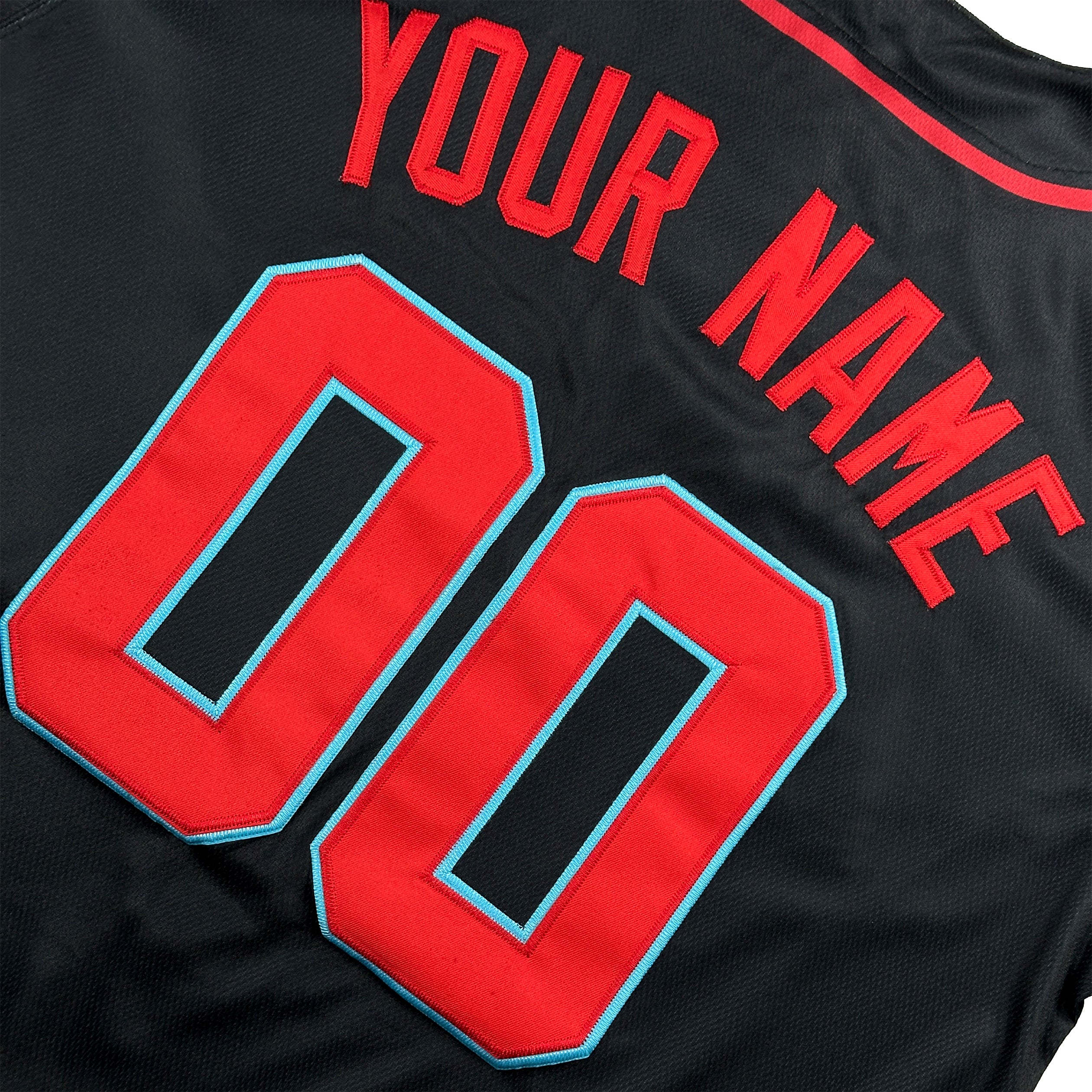 Puerto Rico Boriken Heritage Black-Azul Custom Baseball Jersey Stitched Customized