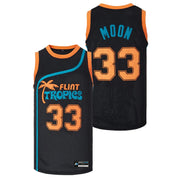 Jackie Moon Flint Tropics Black Basketball Jersey