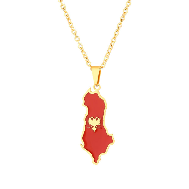 Albania Heritage Necklace Gold