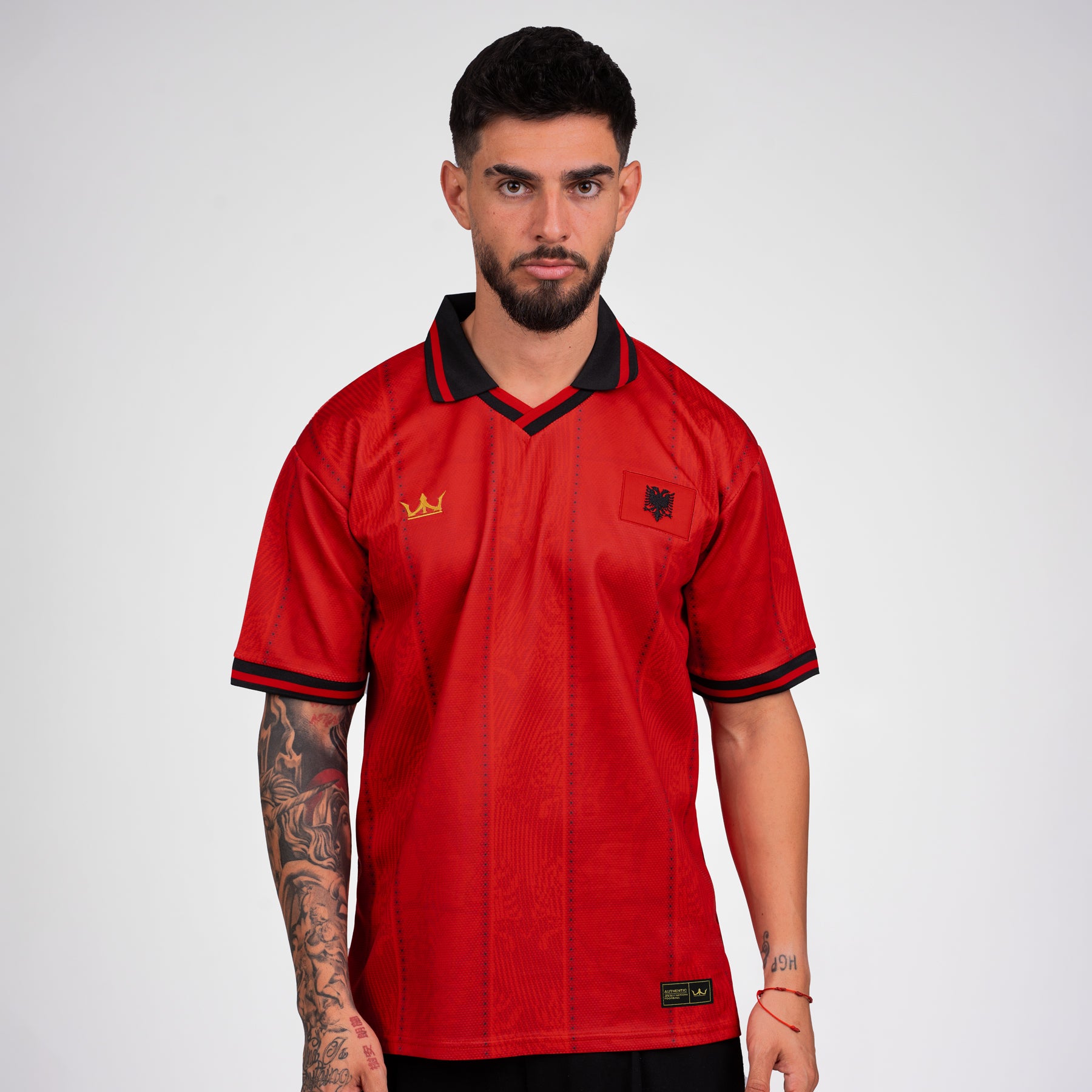 Albania Heritage Retro Custom Football Jersey Throwback World Shirt