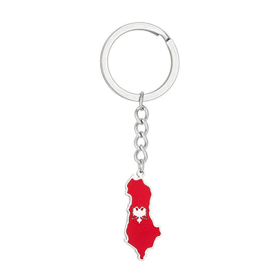 Albania Keychain