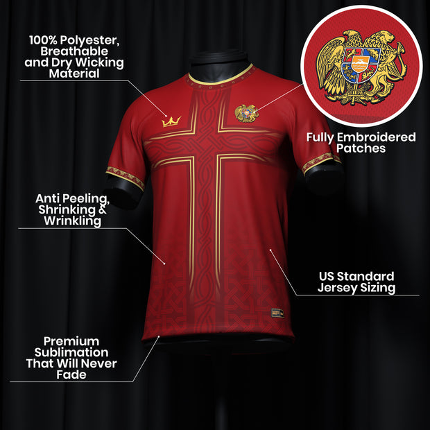 Armenia Custom Football Jersey
