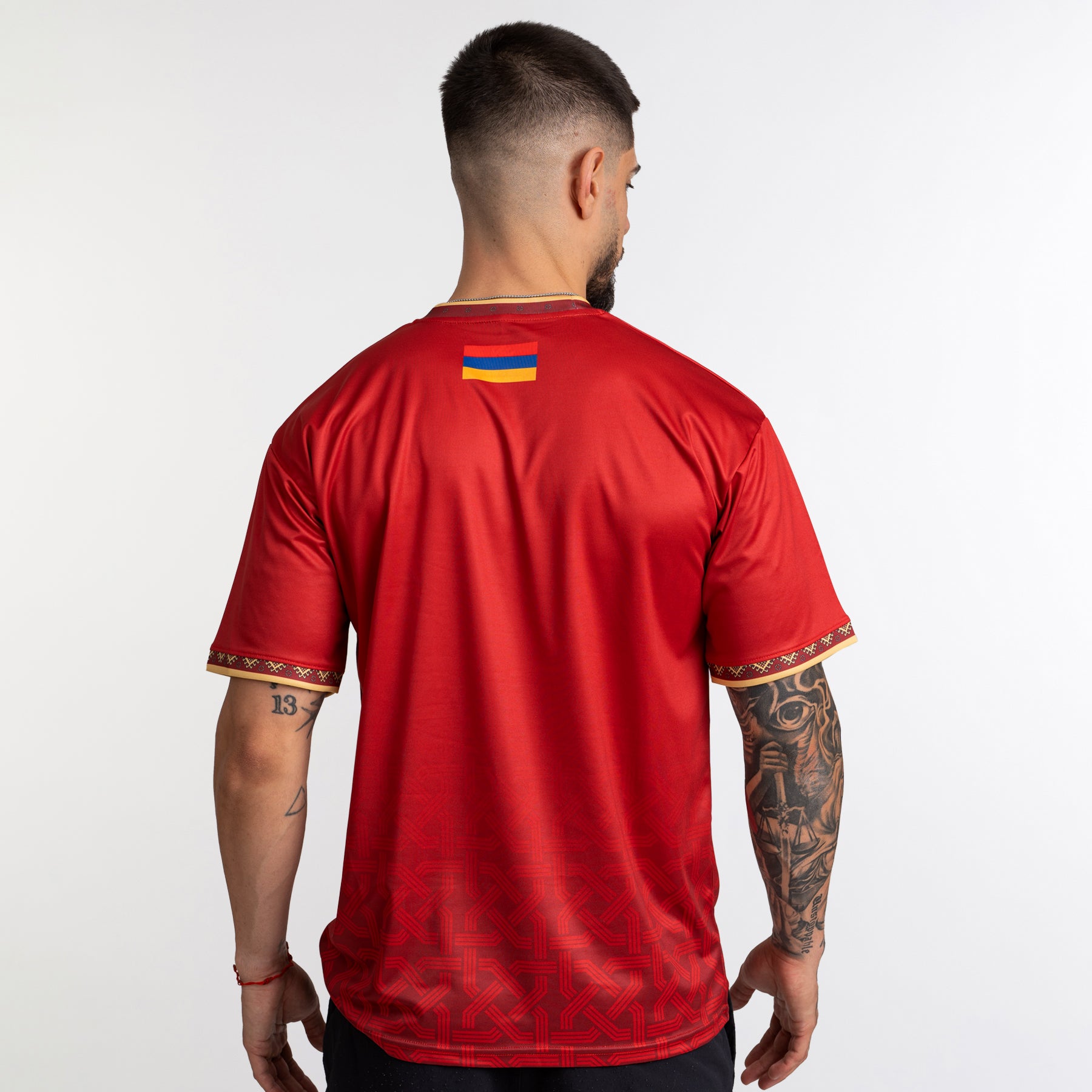 Armenia Heritage Custom Football Jersey Soccer Shirt World Armenian 