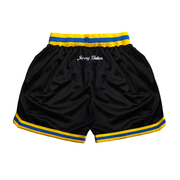 Splash Bolts Black Basketball Mesh Shorts