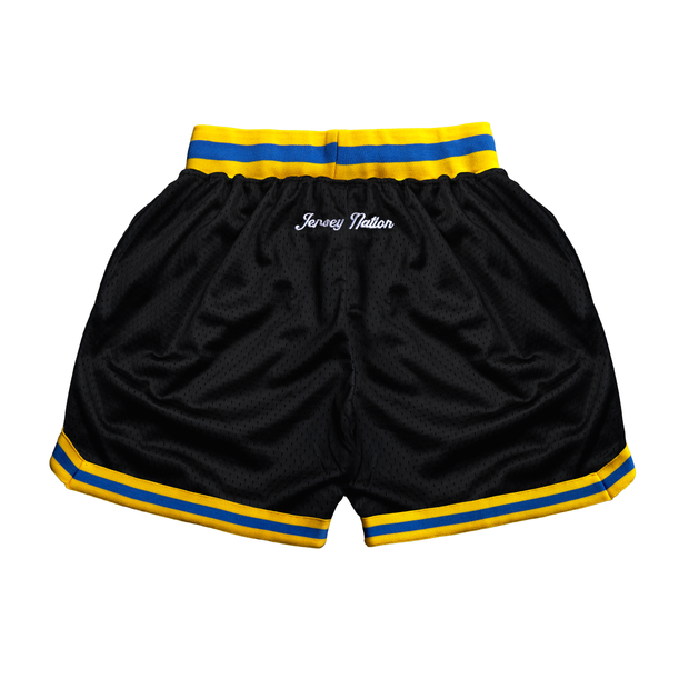 Splash Bolts Black Basketball Mesh Shorts
