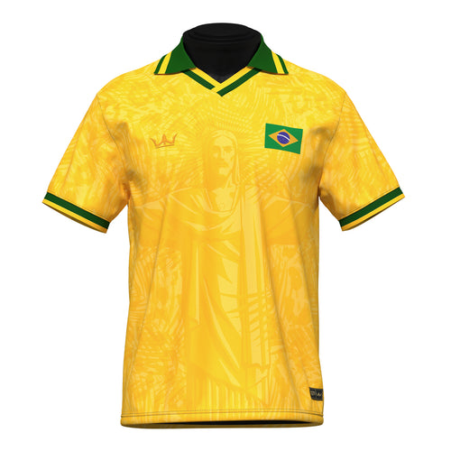 Brazil Heritage Retro Custom Football Jersey
