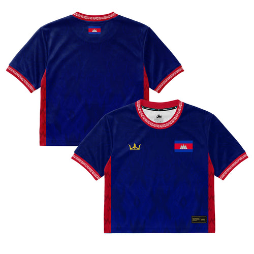 Cambodia Heritage Cropped Soccer Jersey