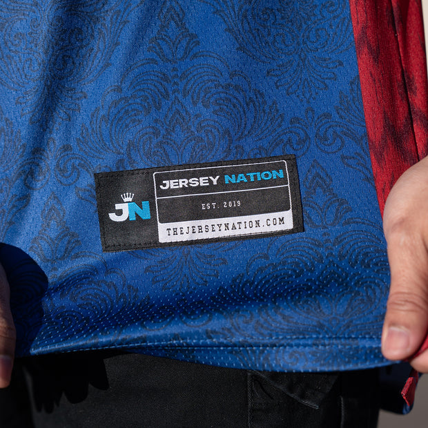 Cambodia Heritage Custom Basketball Jersey Blue