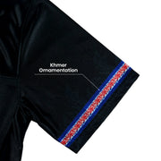 Cambodia Heritage Custom Football Jersey Closeups