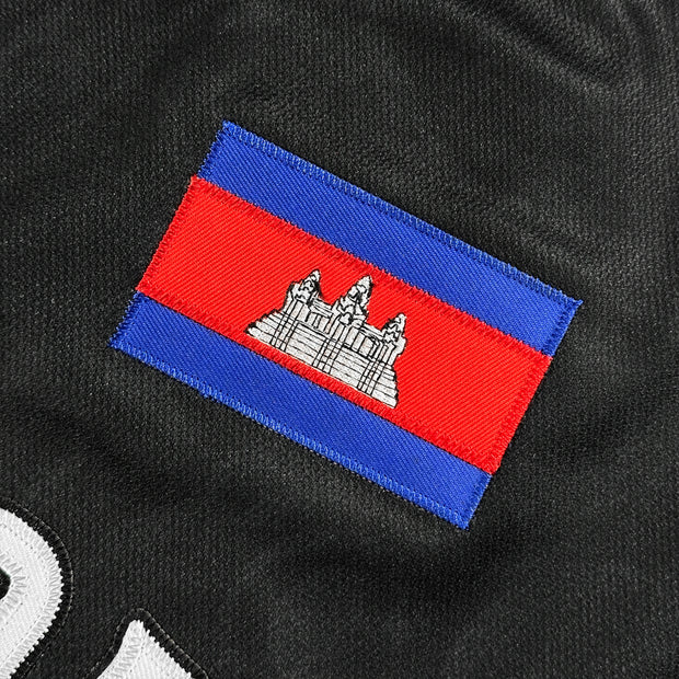 Cambodia Heritage Customized Hockey Jersey Black 