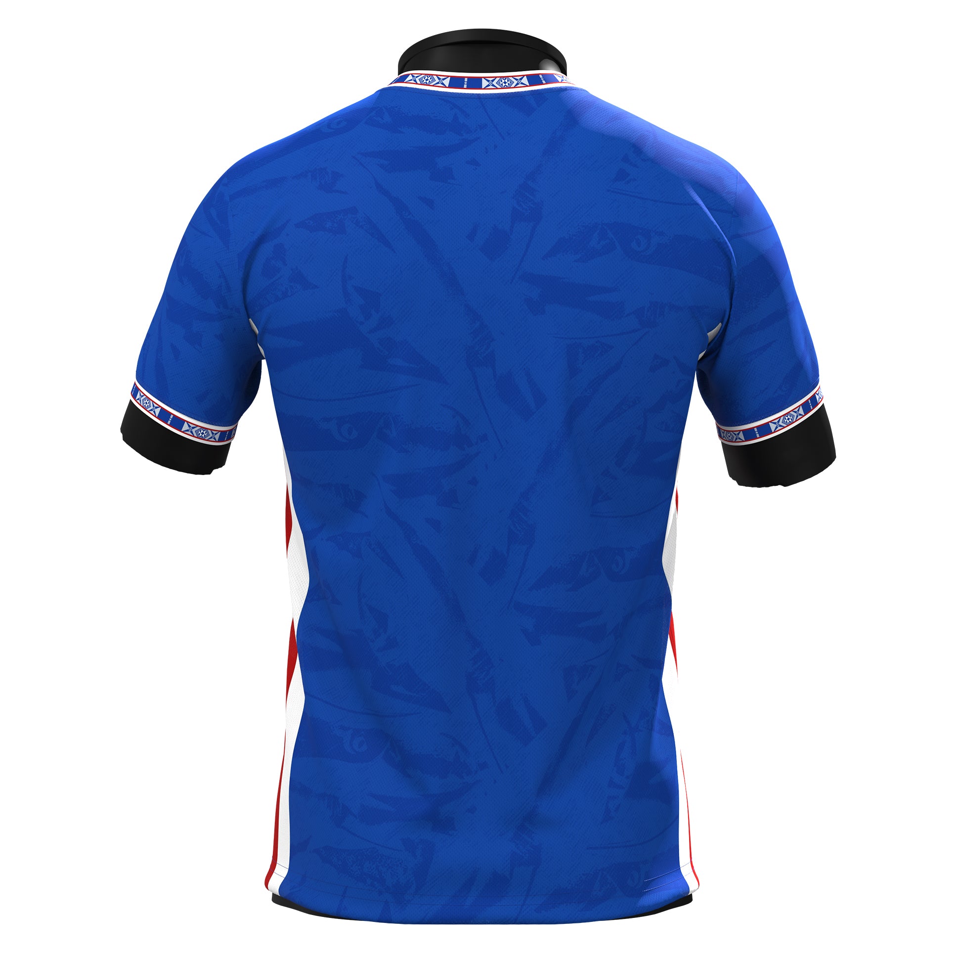 Cape Verde Heritage Custom Football Jersey Blue
