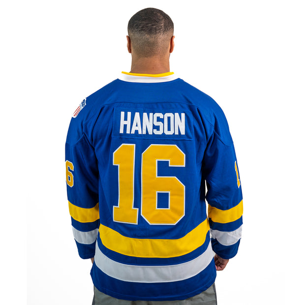 Charlestown Chiefs Hanson Brothers Slapshot Hockey Jersey
