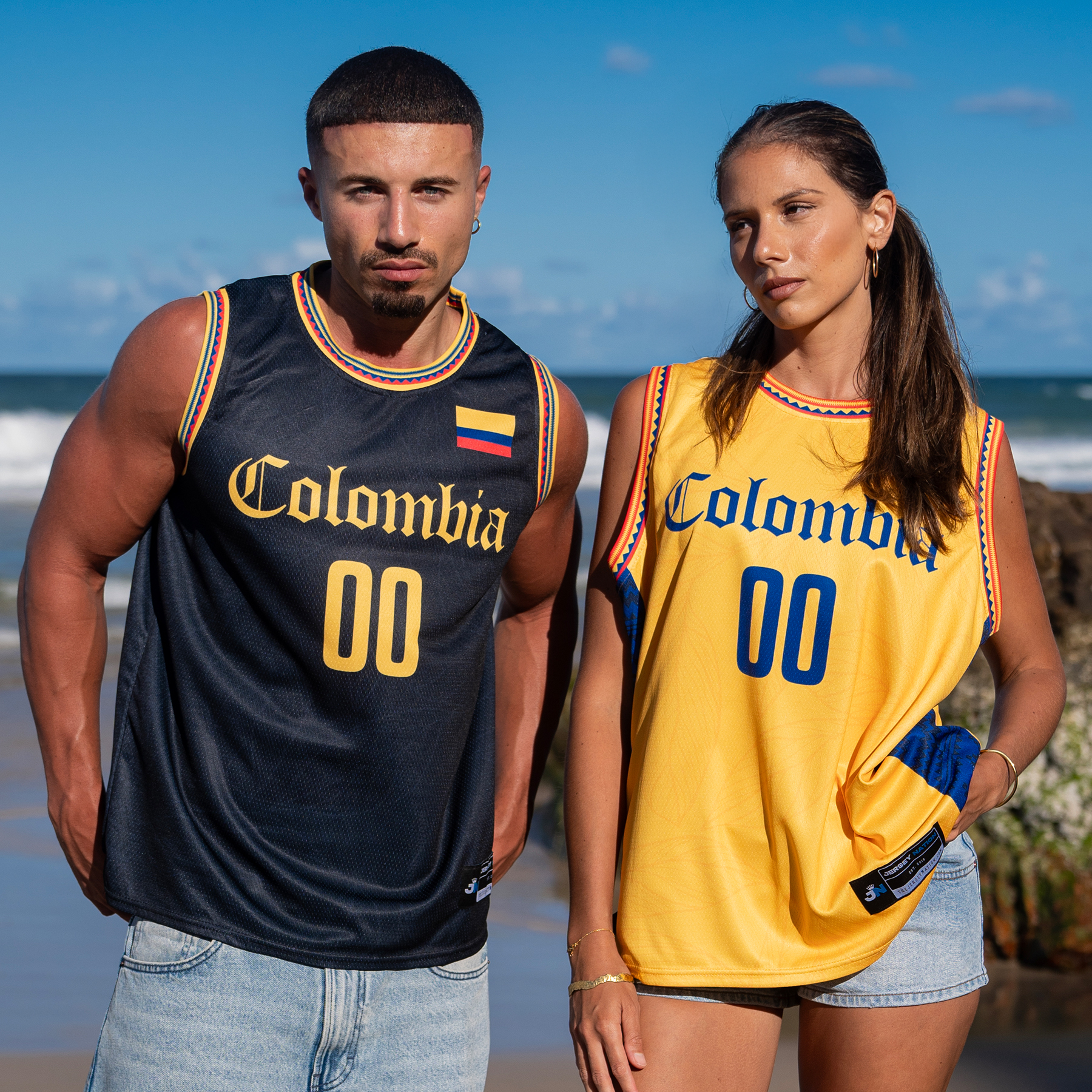 Colombia Heritage Custom Basketball Jerseys