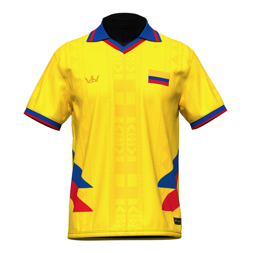 Colombia Heritage Retro Custom Football Jersey