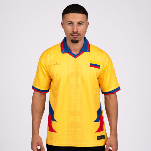 Colombia Heritage Retro Custom Football Jersey Model