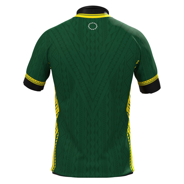 Cook Islands Heritage Custom Football Jersey