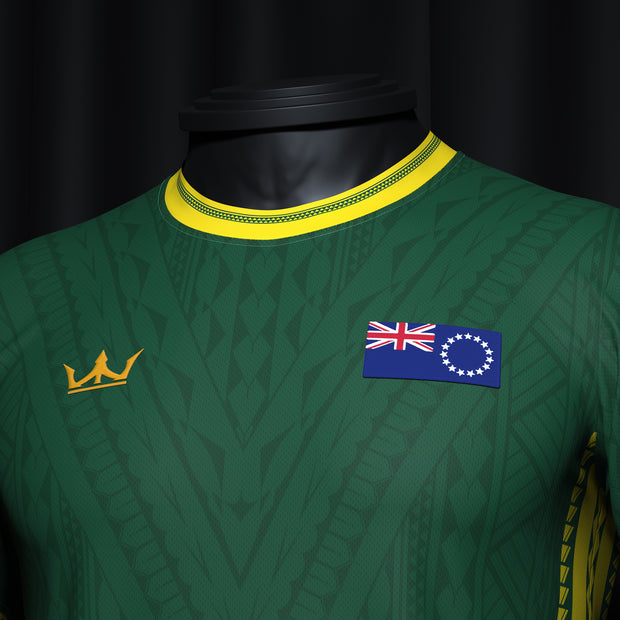 Cook Islands Heritage Custom Football Jersey
