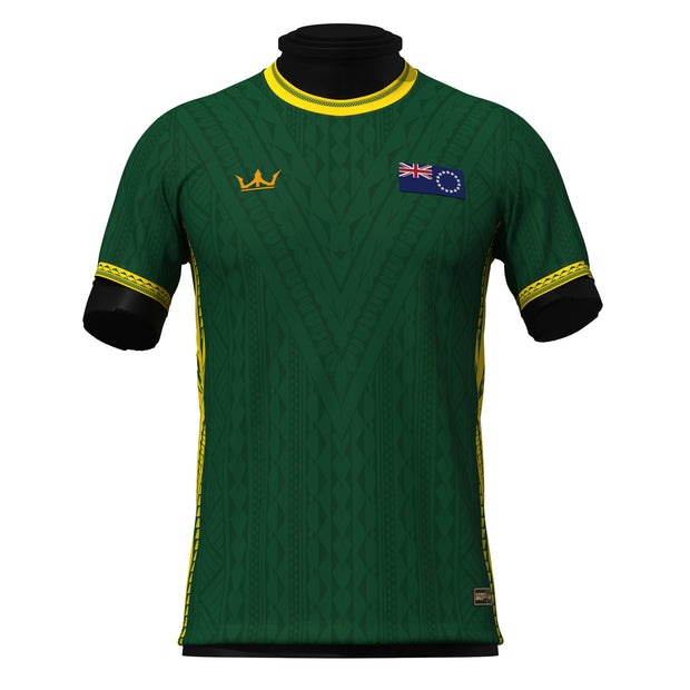 Cook Islands Heritage Custom Football Jersey