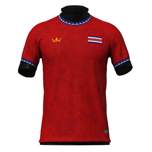 Costa Rica Heritage Custom Football Jersey Red