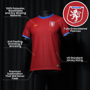 Czech Republic Custom Football Jersey