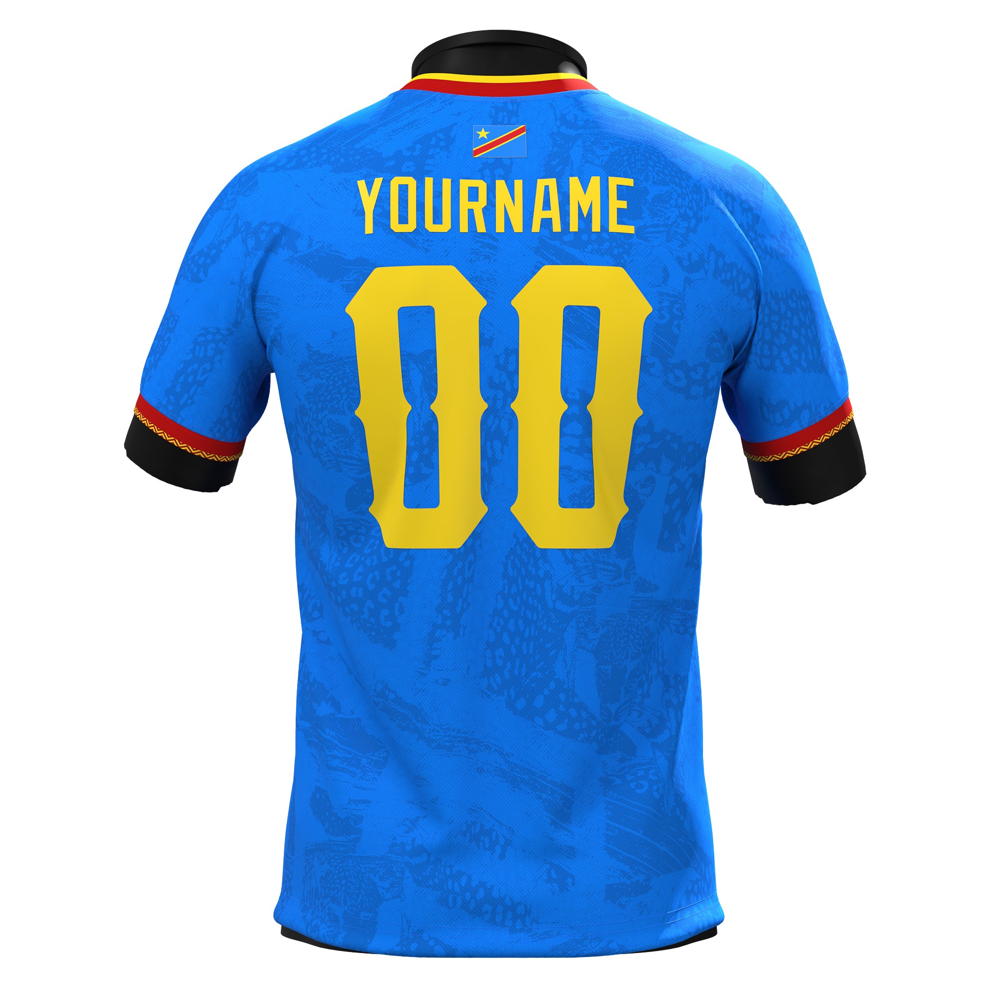 DR Congo Heritage Custom Football Jersey