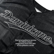 Dominican Republic 'Platano Verde' Baseball Jersey Black