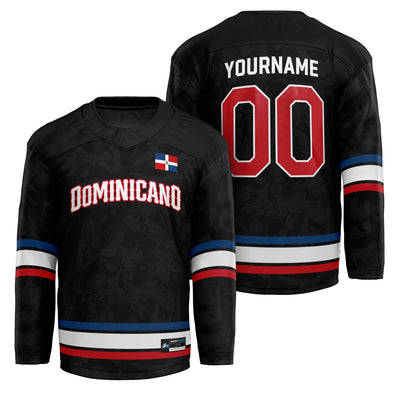 Dominican Republic Custom Hockey Jersey