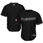 Dominican Republic 'Platano Verde' Black Baseball Jersey