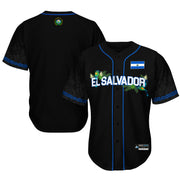 El Salvador 'Flor de Izote' Baseball Jersey Black