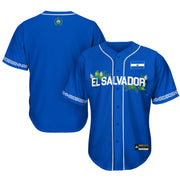 El Salvador 'Flor de Izote' Baseball Jersey Blue