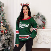 Family Christmas Custom Hockey Jersey