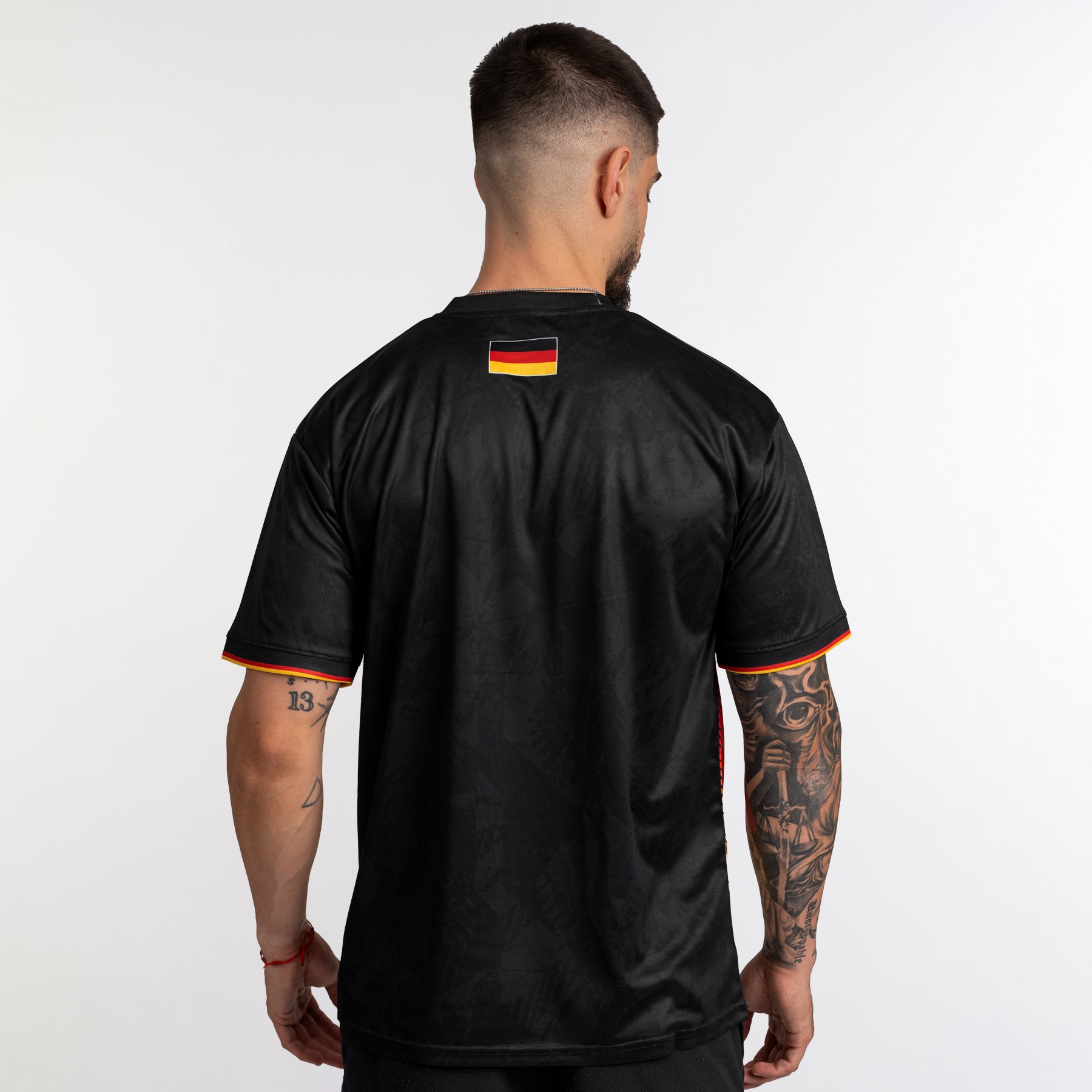 Germany Heritage Custom Football White Jersey Soccer Shirt World German