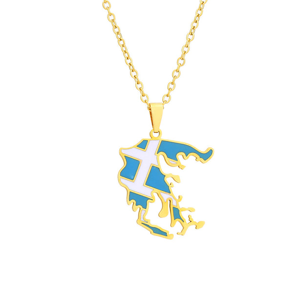 Greece Heritage Necklace gold