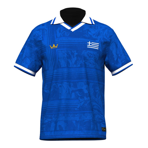 Greece Heritage Retro Custom Football Jersey
