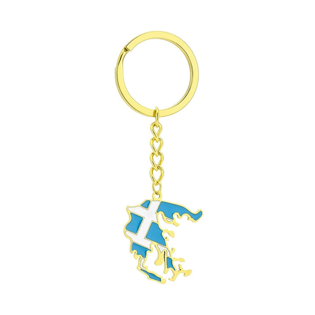 Greece Keychain