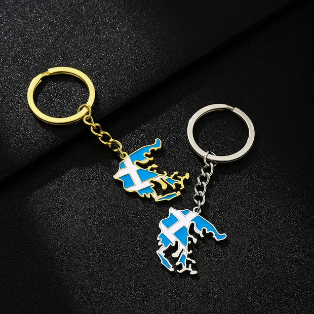Greece Keychain