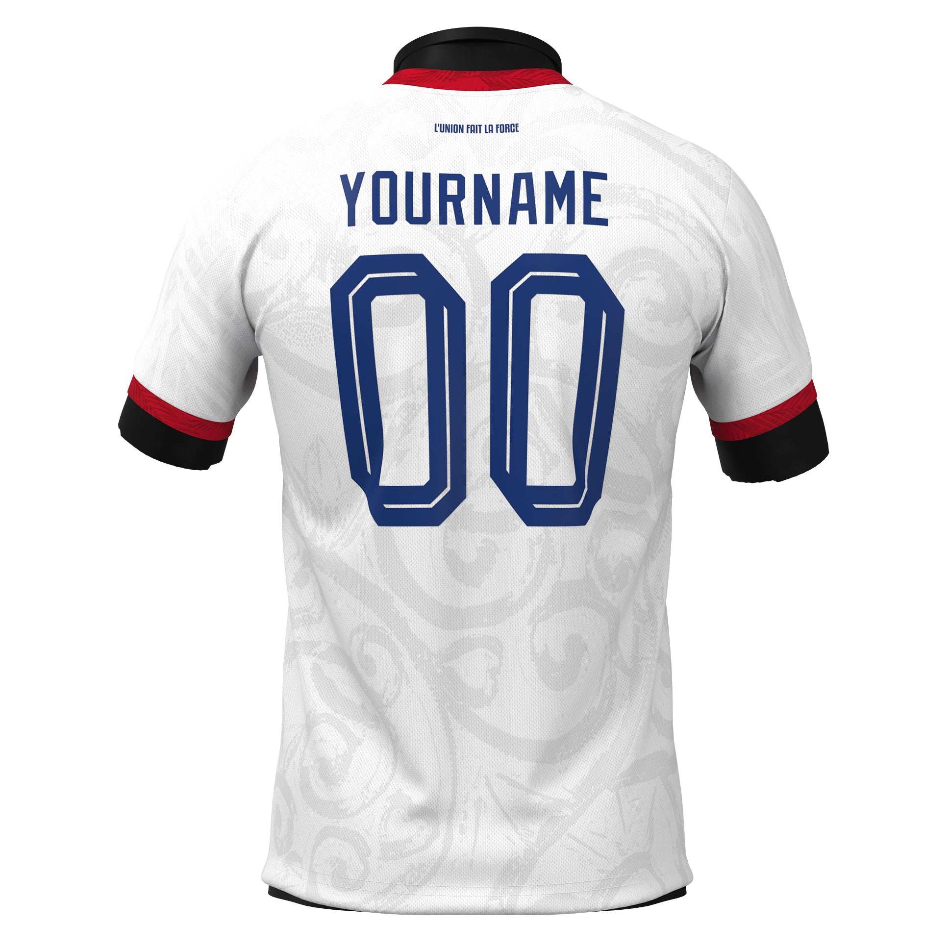 Haiti Custom Heritage Football Jersey White Haitian Shirt