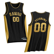 Hawaii Heritage Custom Basketball Black Jersey