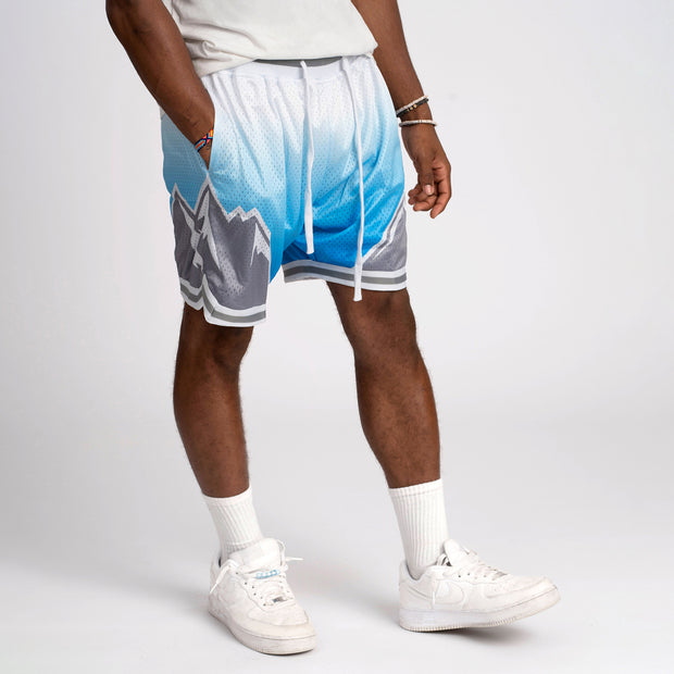 Ice Mountain Basketball Mesh Shorts