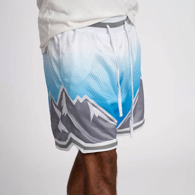 Ice Mountain Basketball Mesh Shorts