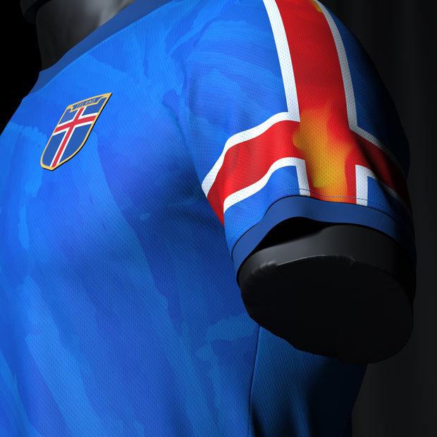 Iceland Custom Football Jersey