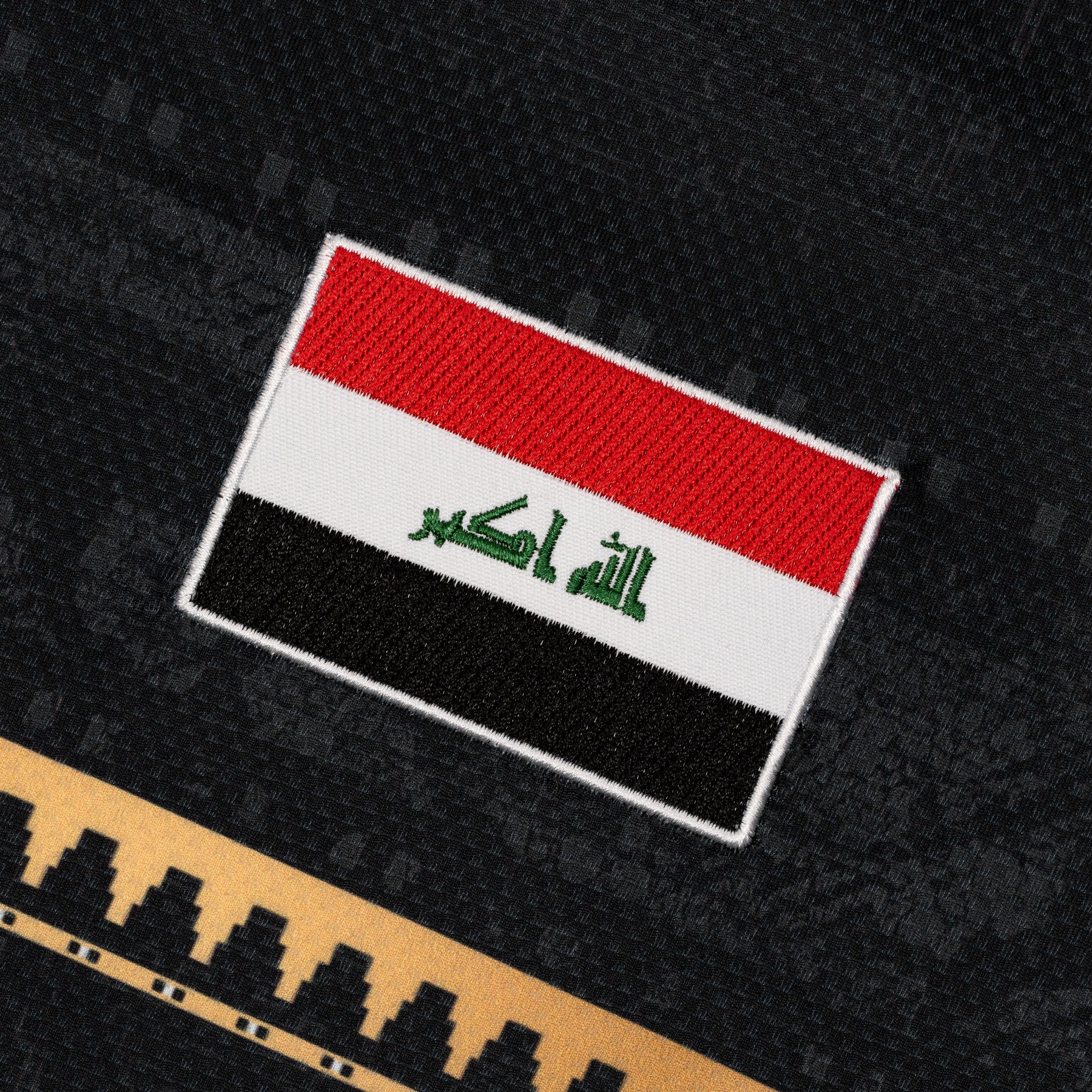 Iraq Heritage Retro Custom Football Jersey World Soccer Iraqi Shirt Stitched Flag