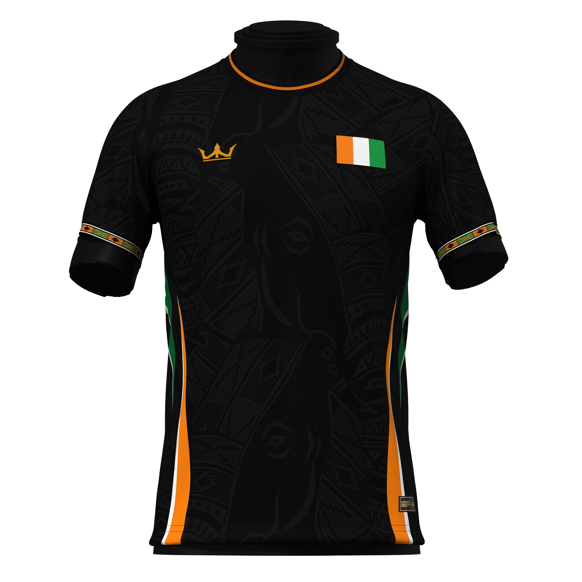 Ivory Coast Heritage Custom Football Jersey Côte d&